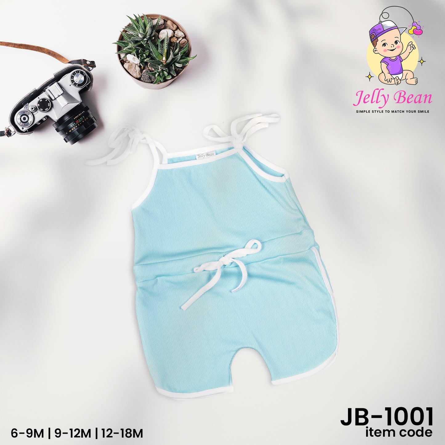 Baby Girl Rompers – Blue Color