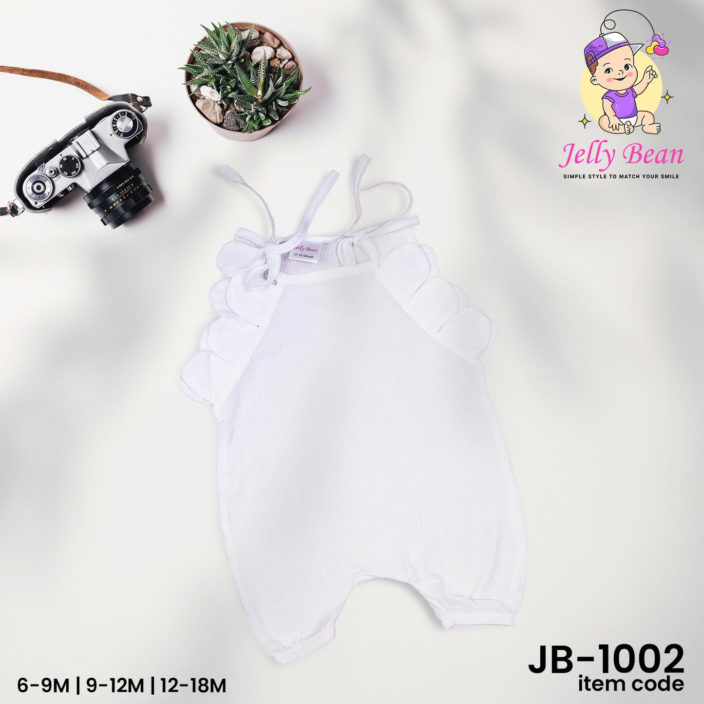 Sleeveless Jumpsuits – White