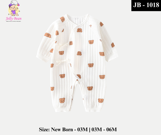 Newborn Comfort Bear Texture Bodysuit | JB-1018